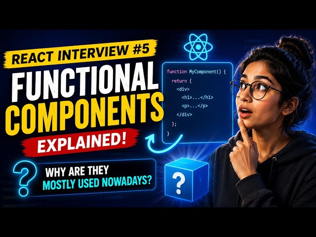 Functional components in react #react.js#webdevelopment 