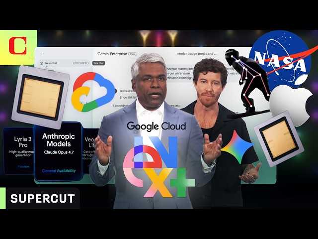 Everything Announced at Google Cloud Next in Under 13 Minutes