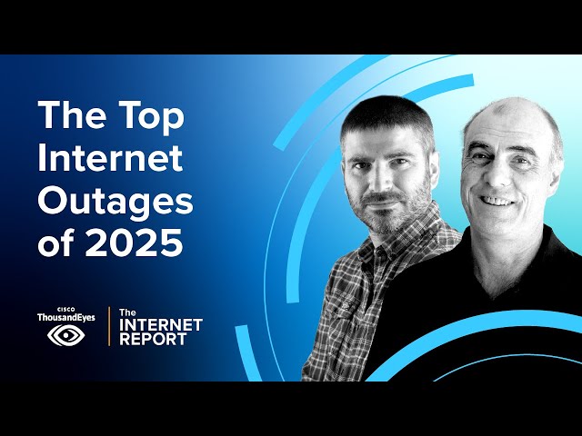 The Top Internet Outages of 2025: Analyses and Takeaways