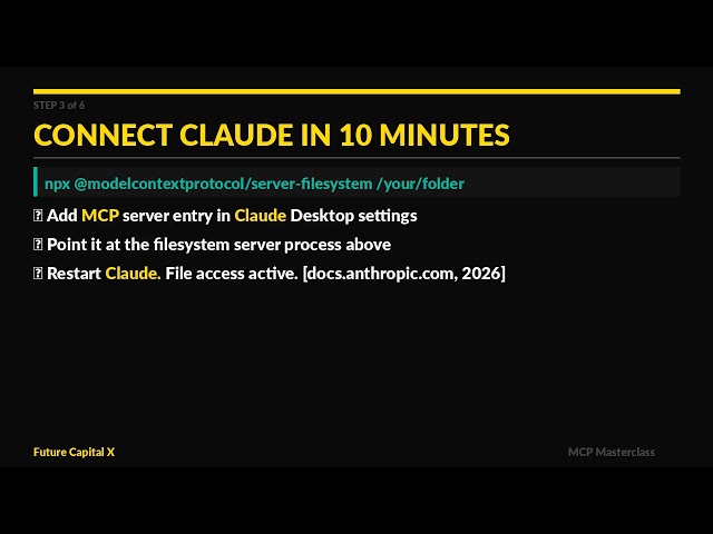 MCP: Connect Your AI to Everything in Under 10 Minutes