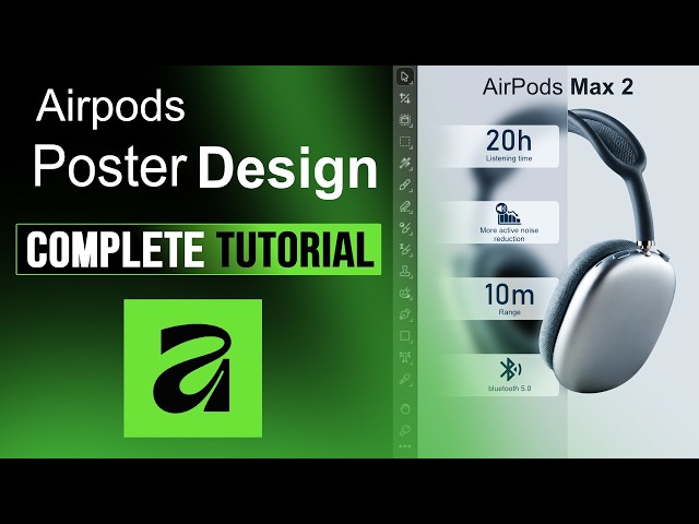 Affinity Tutorial | Poster Design Tutorial Step by Step!| Affinity Tutorial for Beginners
