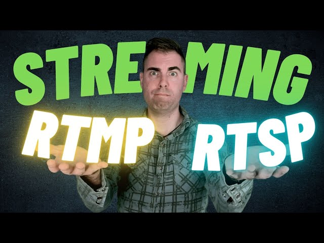 Let's set up our own streaming service! RTMP vs RTSP!