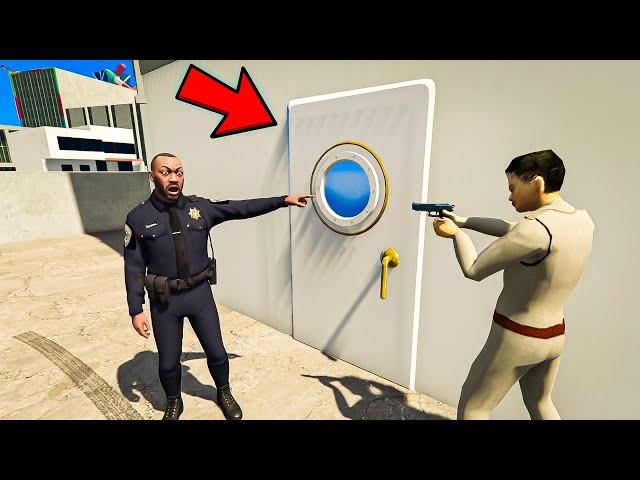 Franklin Finally Open The Secret Door In Police Station In Indian Bike Driving 3D | GTA 5