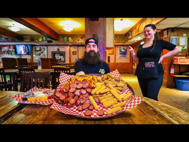 THE 'HEAVYWEIGHT PLATTER CHALLENGE’ HAS ONLY BEEN BEATEN ONCE! | BeardMeatsFood