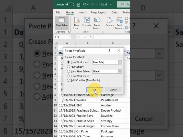 MS excel pivot table tutorial in Hindi | Excel Pivot Table tutorial | Excel Pivot Table in Hindi
