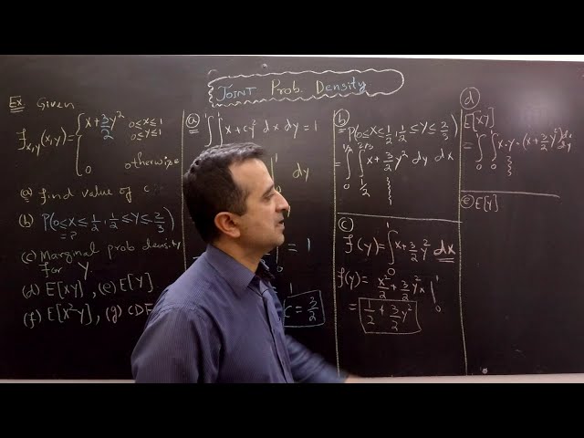 Probability and Stats #31: Example of Joint Probability Density for Continuous R.V (Urdu/Hindi)