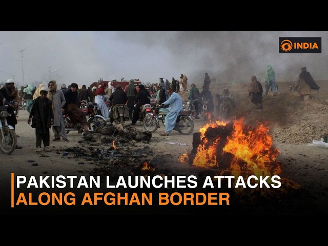 Pakistan launches attacks along Afghan border & more news | DD India Live | 4 PM IST