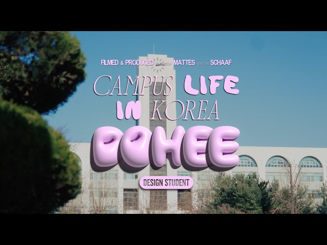 Life as a Design Student in Korea