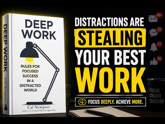 Deep Work by Cal Newport | Book Summary | Master Focus & Achieve Extraordinary Success