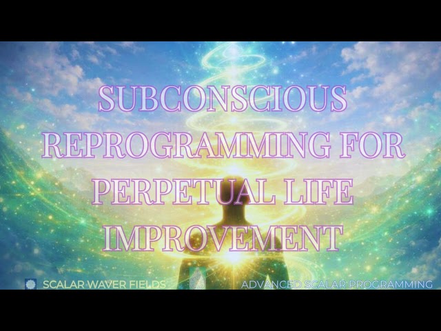 Subconscious Reprogramming for Perpetual Life Improvement (Amplified Energetic In-Formation)