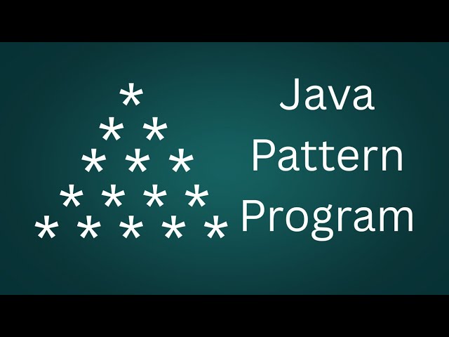 Java Pyramid Pattern || Pattern Program || Pyramid Program 