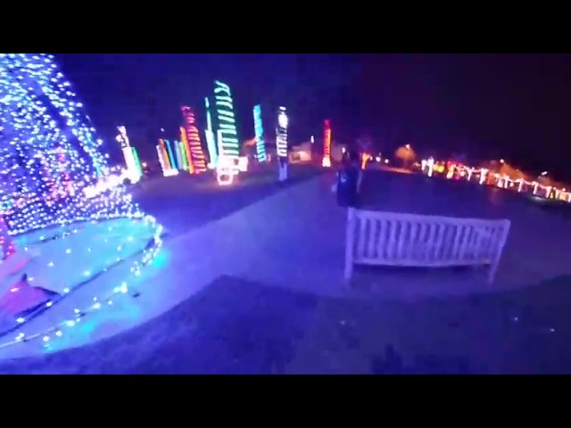 beaverton christmas lights 360 camera! (live vlogmas day nine)