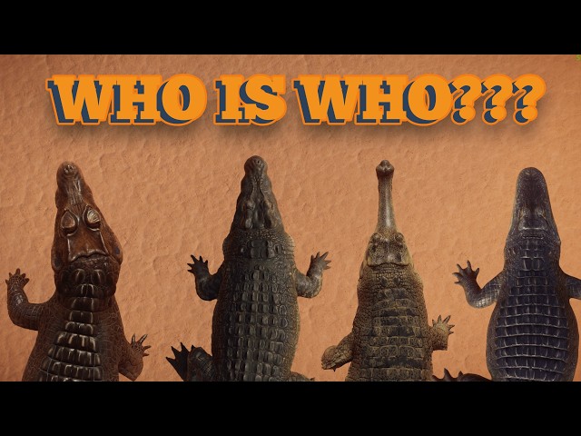 Cocodrilo vs. aligátor vs. caimán vs. gavial