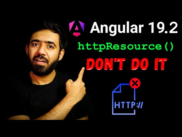 Angular 19.2's httpResource: DON'T Do This! 🚨 (Common Mistake)