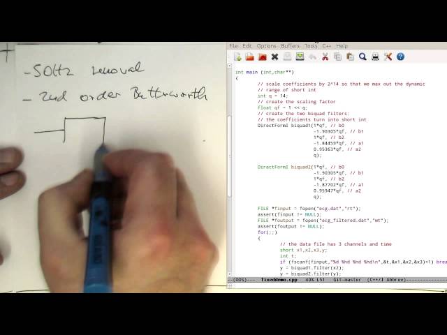 Fixed point IIR filters: C++ demo (0004)