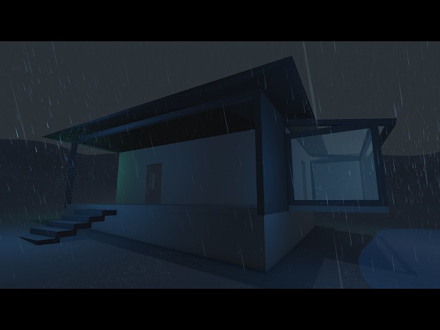 I Fixed Rain Leaking Through Roofs in Unity — SDF-Based Rain Collision System · #unity6 #vfxgraph
