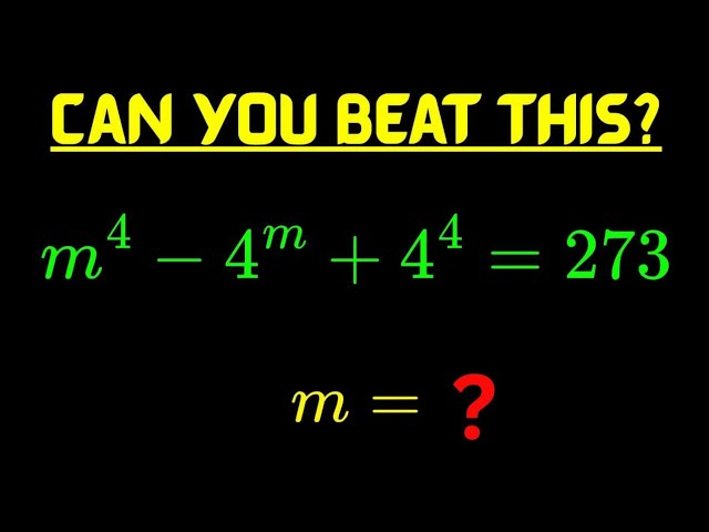 A Beautiful Diophantine Equation That Most People Overthink