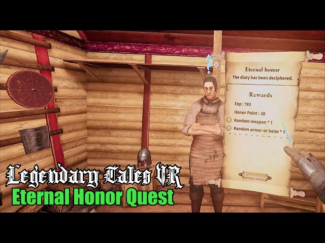 Eternal Honor Quest aka Getting to The Collapsed Chapel in Legendary Tales on PSVR2