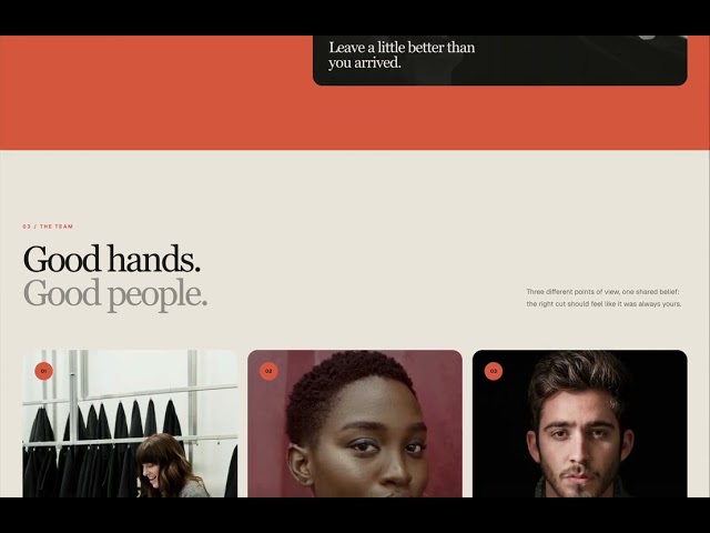 Barbershop Landing Page — Built with AI (GPT-5.6 Luna Max)