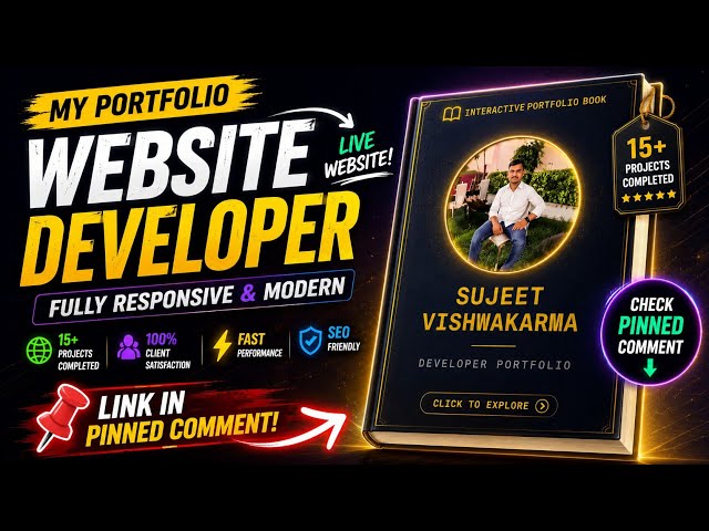 🔥 Professional React Portfolio Website 2026 | Modern Web Developer Portfolio | MERN Stack Project
