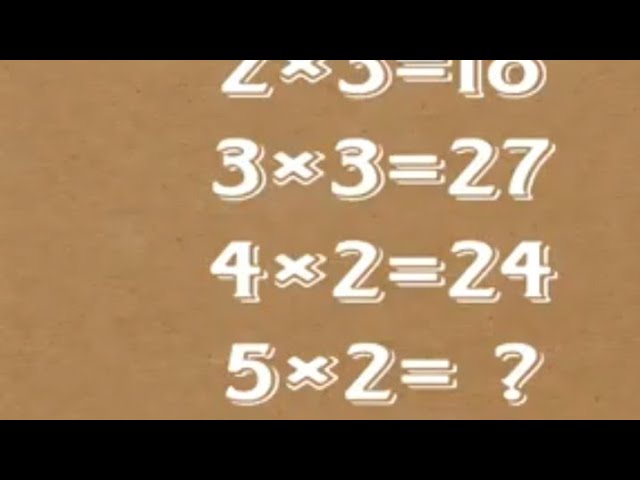 Can you crack this Trending math Puzzle?  #shorts​ #puzzles​  #youtubeshorts​ #maths