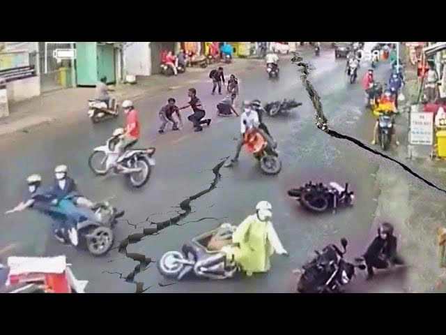 DO NOT WATCH WITH CHILDREN ⚠️ Japan Earthquake Buries Metro, 9,000 Missing