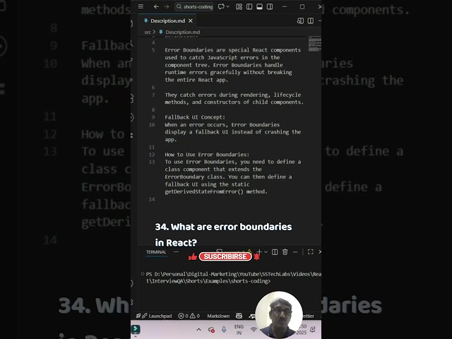 React Error Boundaries Explained | Prevent App Crashes & Handle Errors Safely
