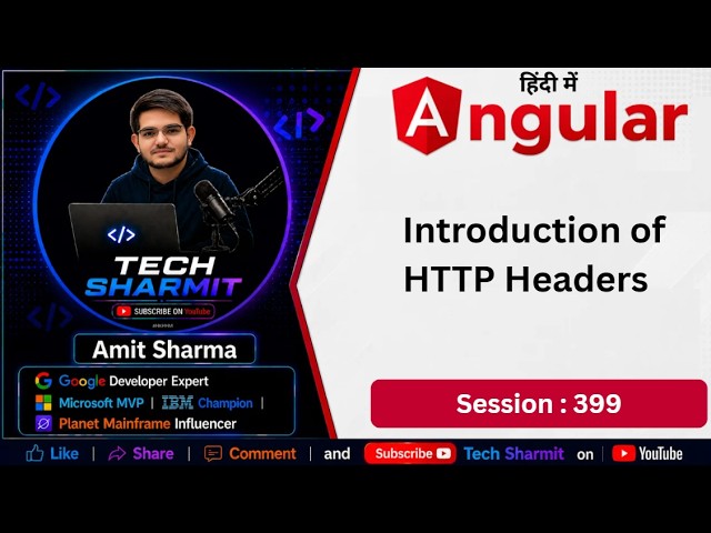 HTTP Headers in Angular API | get API in Angular | Angular Tutorial (Ep-399)