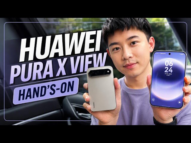 Huawei Pura X View 5G UNBOXING - The Most Unique Wide Phone of 2026?