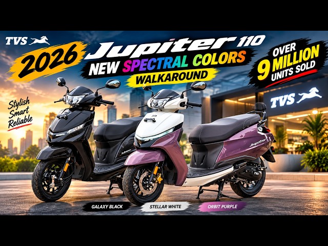 2026 TVS Jupiter New Dual Tone Color Review | Better Than Activa?
