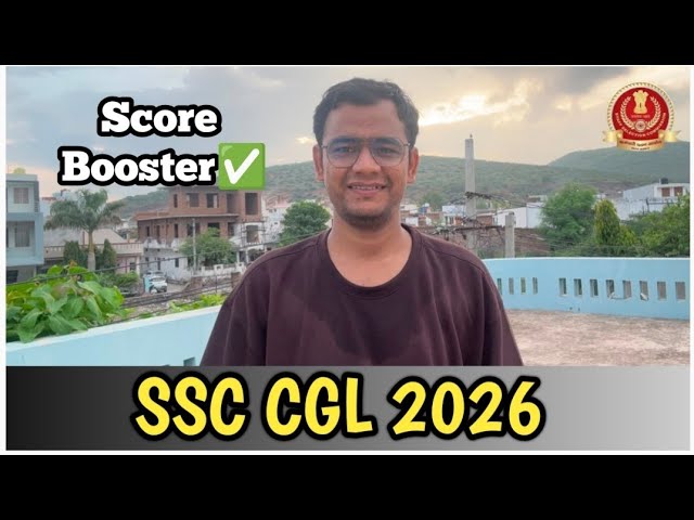 Score Booster for CGL!! #ssc #cgl #cgl2026