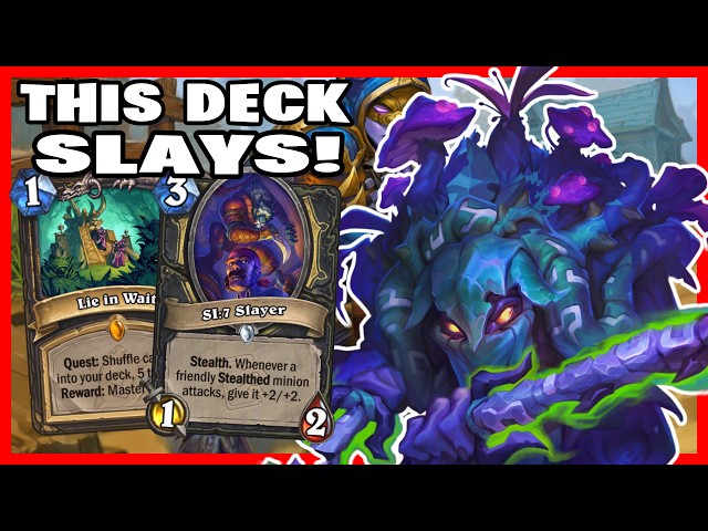 Quest Stealth Rogue is SUS-piciously Good! Hearthstone Rogue Deck
