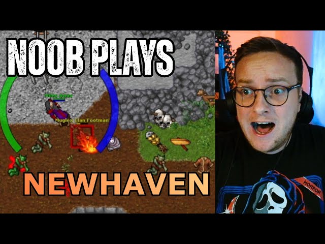 Beginner plays Tibia in 2025: Almost dead in Newhaven