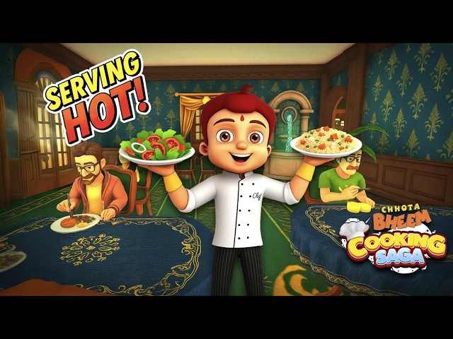 𝐂𝐨𝐨𝐤, 𝐬𝐞𝐫𝐯𝐞 & 𝐝𝐚𝐬𝐡 𝐰𝐢𝐭𝐡 𝐂𝐡𝐡𝐨𝐭𝐚 𝐁𝐡𝐞𝐞𝐦! Checkout:  Chhota Bheem Cooking Mania