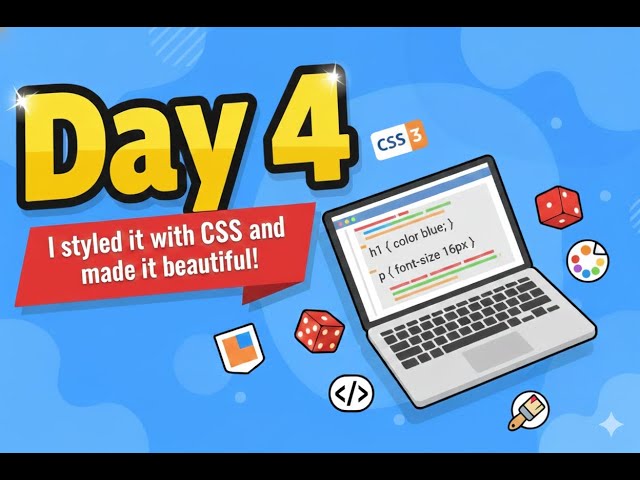 (Day 4) I am learning to code, html, CSS, and JavaScript.