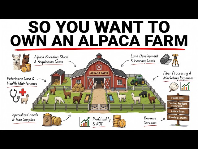 The Economics of Owning a Alpaca Farm