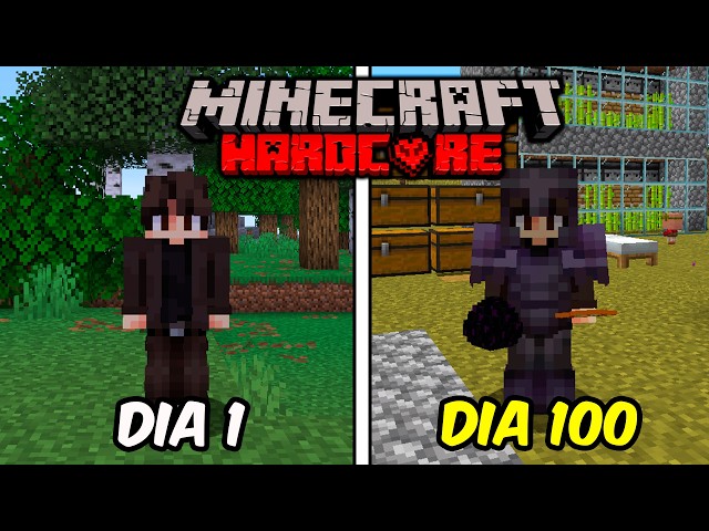 Sobreviví 100 DÍAS en MINECRAFT HARDCORE 26.1
