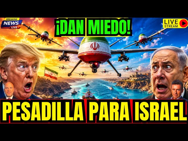 LIVE. TOTAL WAR IN JUNE. TRUMP AGAINST THE ROPES. IRANIAN DRONES ARE ISRAEL'S NIGHTMARE