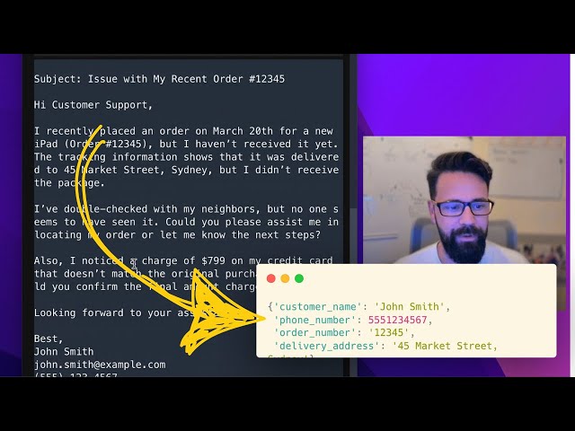 Structured Data Extraction from Unstructured Text Python LLMs Ollama Pydantic Llama 3.2 Granite 3.2