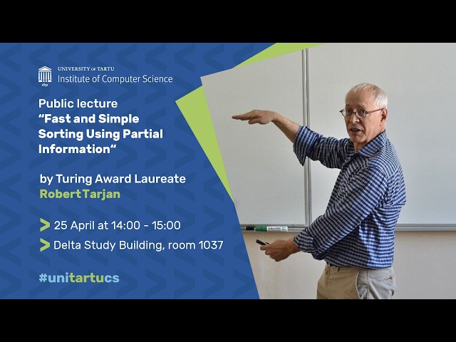 Robert Tarjan “Fast and Simple Sorting Using Partial Information”