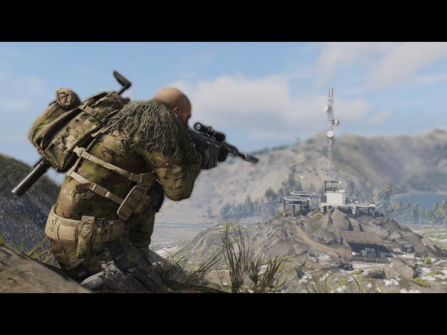 Ghost Recon Breakpoint - Stealth Infiltration No Hud Gameplay | 4K/60FPS