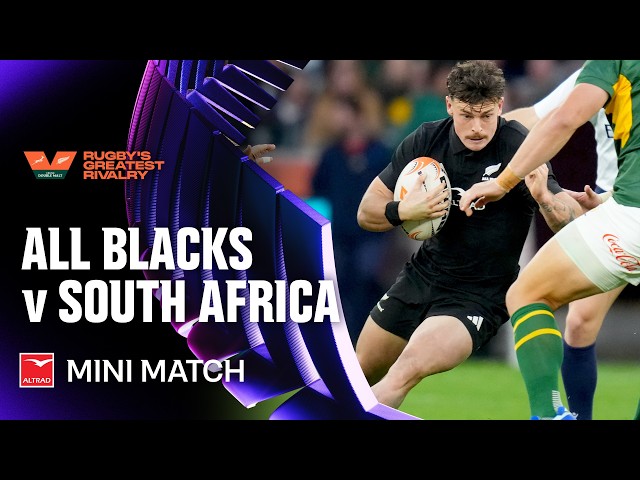 MINI MATCH | All Blacks v South Africa | Second Test, Cape Town, 2026
