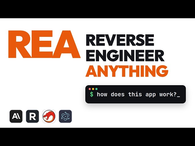 How to Reverse Engineer ANY App with Claude Code (REA Tutorial)