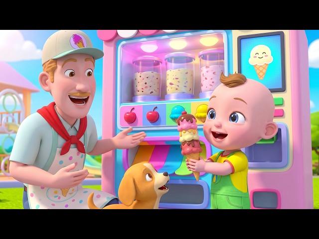 Toddler Ice Cream Song | Ice Cream Fun For Toddlers | Nursery Song | Tu Tuk Rhymes