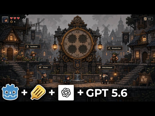 GPT 5.6 Ultra Is INCREDIBLE At Creating Godot Games With SpriteCook