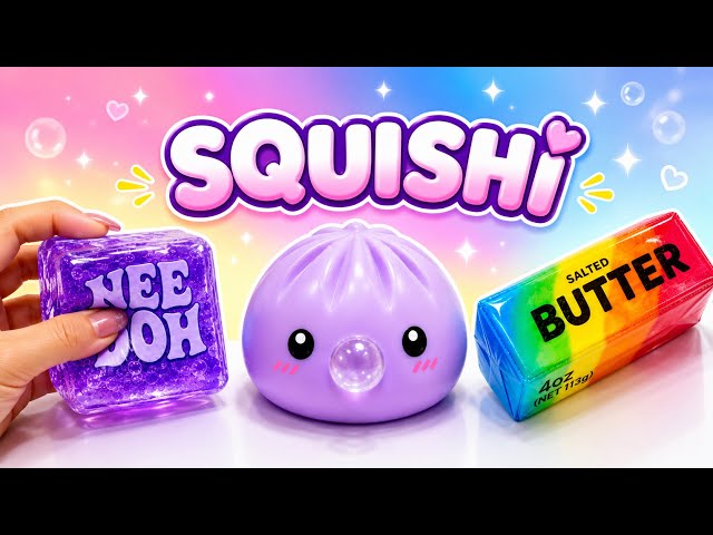 I made 7 Viral TikTok Squishies and tested them all in one video! 🤯✨