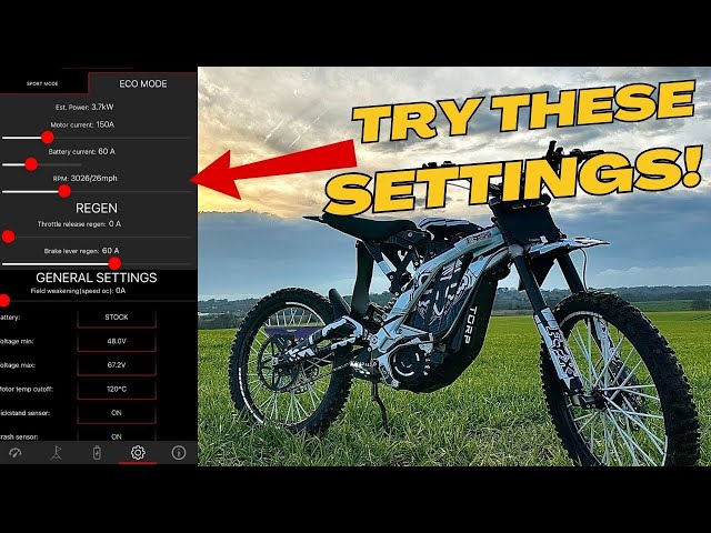 THE BEST SETTINGS FOR THE TORP CONTROLLER!