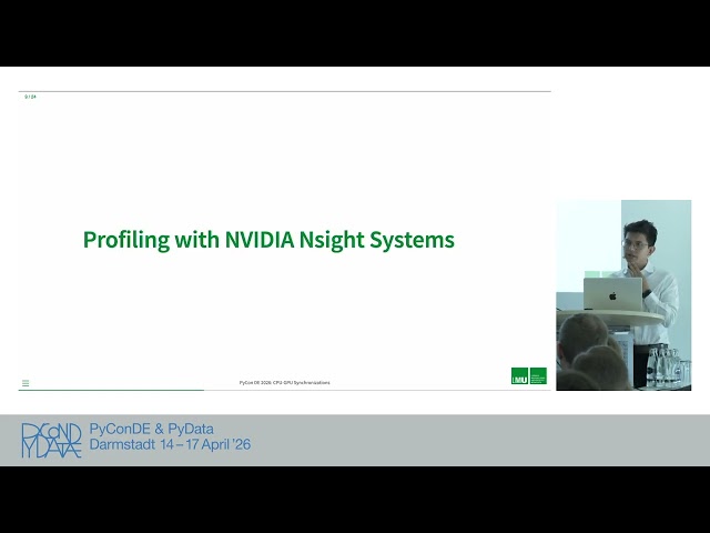 PyTorch and CPU-GPU Synchronizations [PyCon DE & PyData 2026]