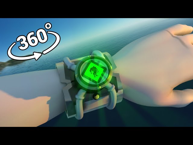 VR/360° Master Control Virtual Reality Animation | #ben10ultimatealien #vr360