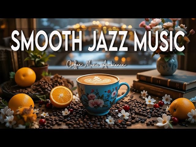 Smooth Jazz Music ☕ Bossa Nova instrumental for Stress Relief, Working & Holiday ✨